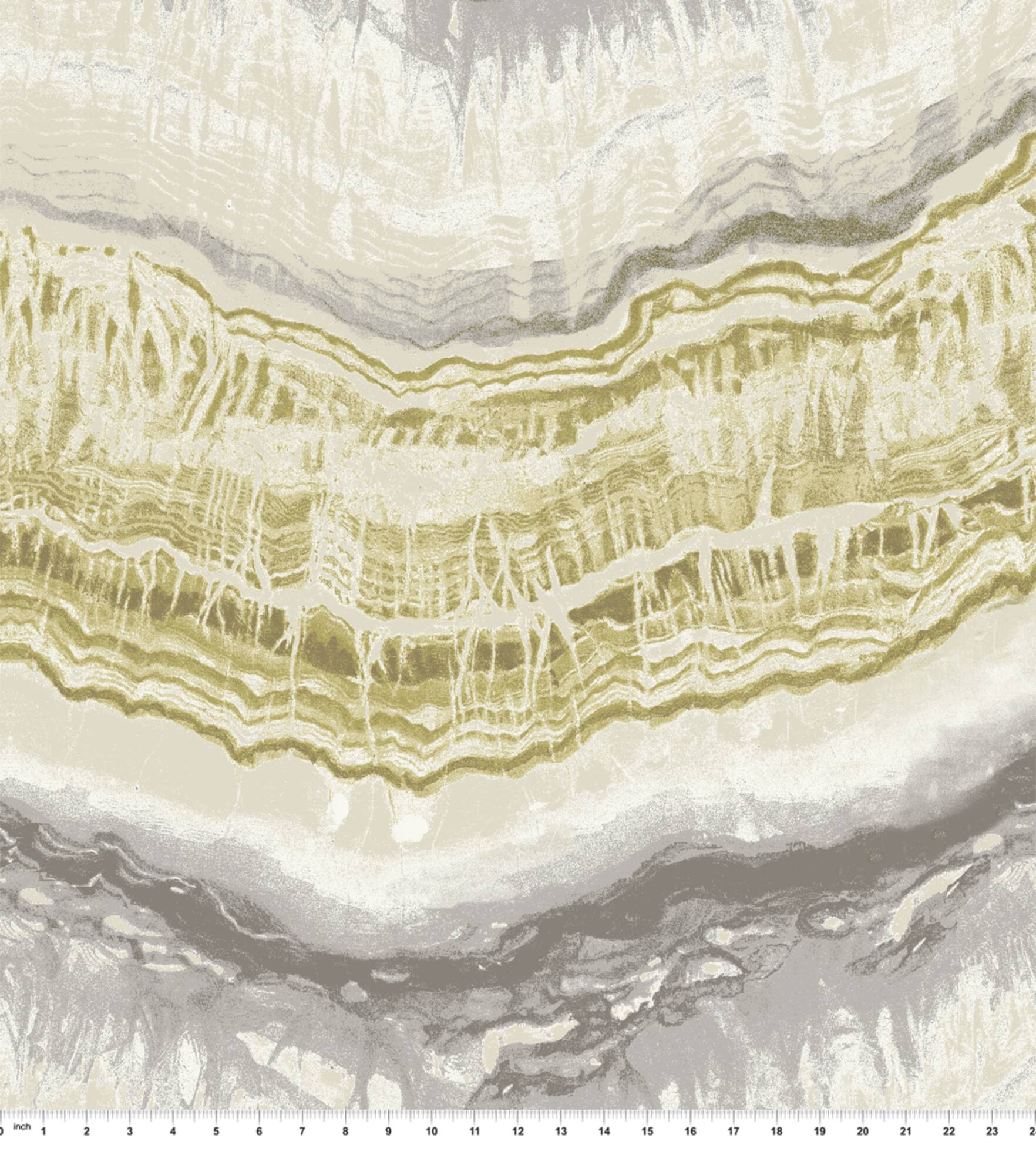 Springs Creative Modern Coastal Marble Raffia Fabric